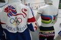 Yvonne Mcgregor's Olympic cycling kit - click on image to enlarge 