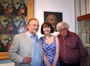Alex Corina, Shelagh Ward and Albert Hunt - click on image to enlarge 