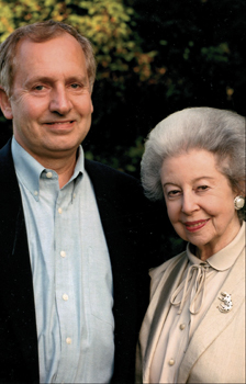 David Gayle MBE and Dame Alicia Markova